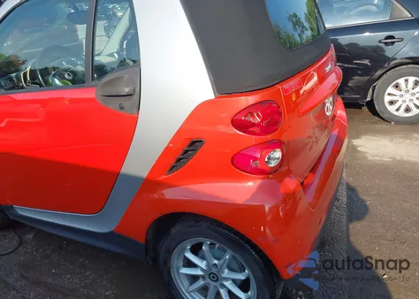 2008 Smart Fortwo Passion from USA, damaged, VIN WMEEK31X88K196509